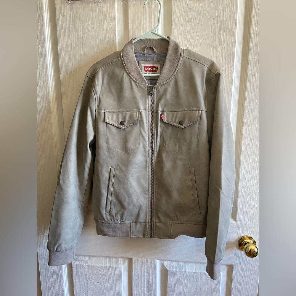 Levis Grey Bomber Jacket